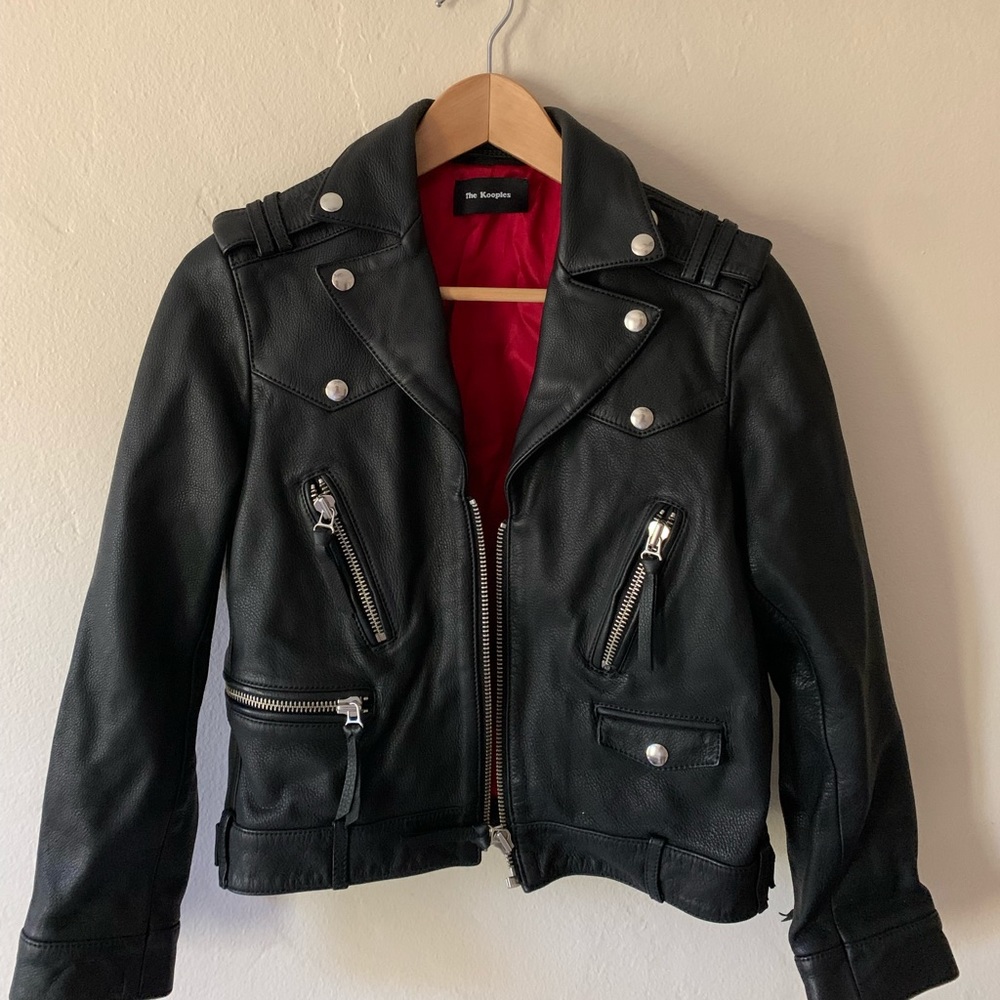 The Kooples Genuine Leather Jacket